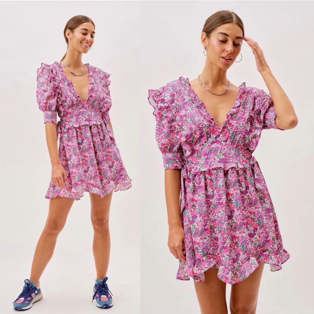 Floral Pink Dress